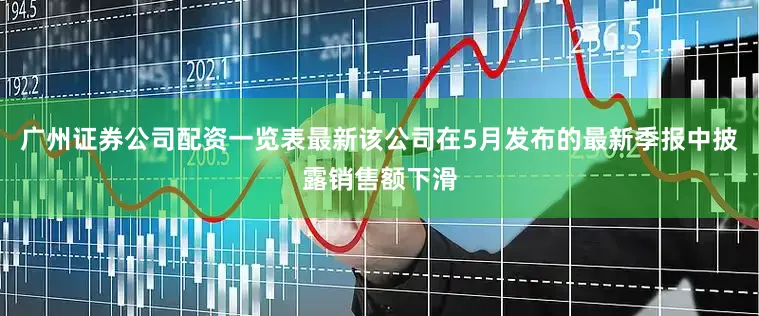 广州证券公司配资一览表最新该公司在5月发布的最新季报中披露销售额下滑