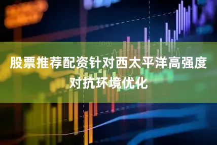 股票推荐配资针对西太平洋高强度对抗环境优化